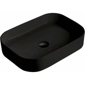 Fluminia Мивка за плот Fluminia Capri, черна, 65 см (8064-65MB)