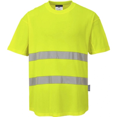 Portwest C394 MESH Reflexné tričko Fluorescenčno žltá S
