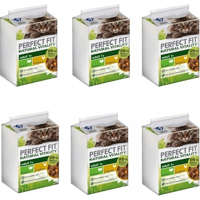 Perfect Fit Sterilised kuracie mäso s morčacím mäsom 6 x 50 g