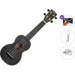 Mahalo MS1TBK Standard SET Transparent Black Сопрано укулеле (MS1TBK-STANDARD-SET)