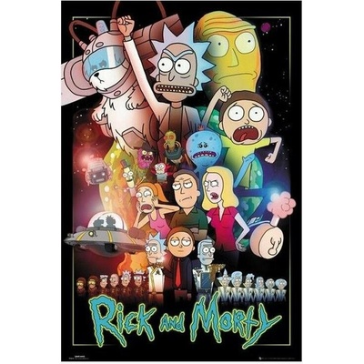 PLAKÁT 61 x 91,5 cm|RICK AND MORTY