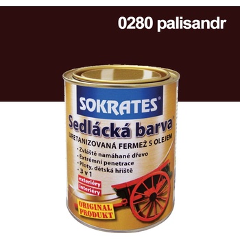 Sokrates Sedlácká barva 0,7 l palisander