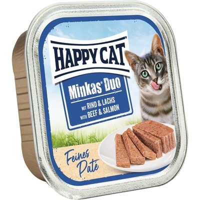 Happy Cat Minkas Duo Hovädzie & Divoký losos 100 g