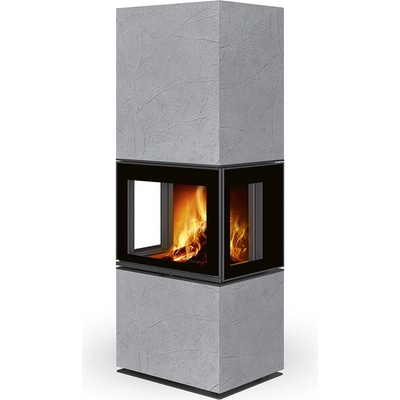 Romotop Designový krb LERA C GH Dělené sklo Thermaline 61