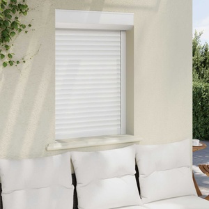 vidaXL Ролетна щора Бял 70 x 100 cm Алуминий и полиреутан (42047051)