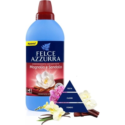 Felce Azzurra Aviváž Koncentrát Magnolie a santalové dřevo 600 ml 24 PD