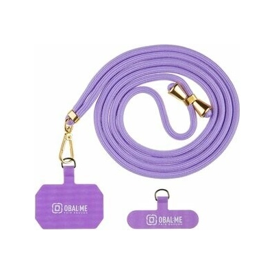 Popruh OBAL:ME NeckTag Allure na Telefon Purple 143788