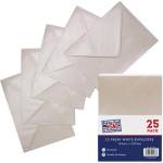 PUKKA PAD Плик, C5, самозалепващ се, PUKKA PAD "Fresh White", бял цвят слонова кост 9068-ENV (9068-ENV)