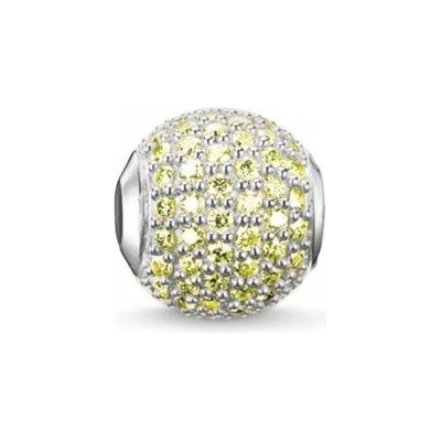 Дамска огърлица Thomas Sabo K0123-051-33 (1, 10 cm) Зелен (1, 1 cm)