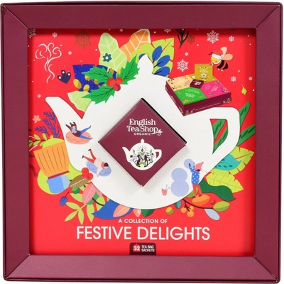 English Tea Shop Sváteční chuťovky 4 příchutě 32 sáčků