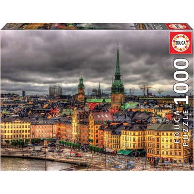 Educa Views of Stockholm + FIX lepidlo 1000 dielov