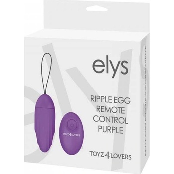 Elys vibračné vajíčko na diaľkové ovládanie fialové