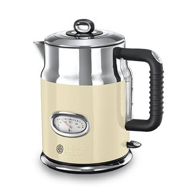 Elektrická varná konvice Russell Hobbs 21672-70 2400 W 1,7 l béžová/hnědá
