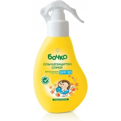 Бочко Слънцезащитен спрей за деца spf30, 150мл