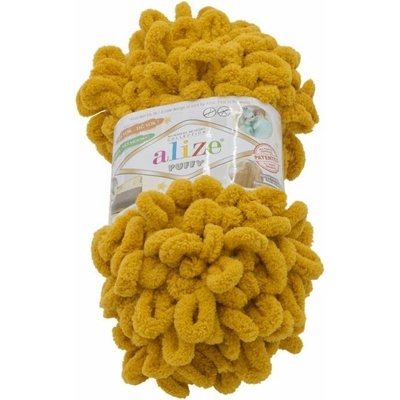 Příze Puffy 100g 02 hořčicová