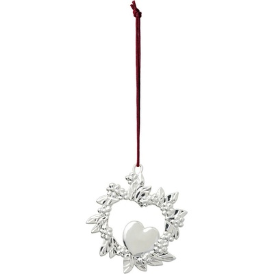 Rosendahl Vánoční ozdoba Wild Heart Silver 8 cm – Zboží Dáma