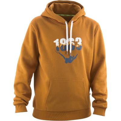 EDELRID Мъжки суичър Edelrid Spotter Hoody V Hoodie - Amber - размер XS (017-4414-0111)