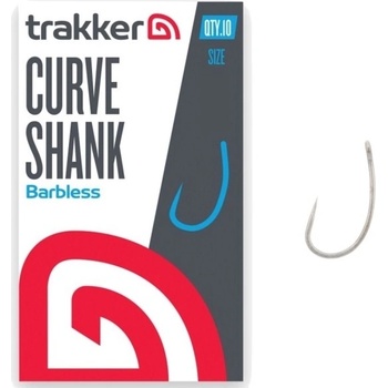 Trakker Curve Shank Hooks Barbless vel.8 10 ks