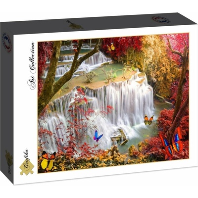 Grafika Deep Forest Waterfall 2000 dielov