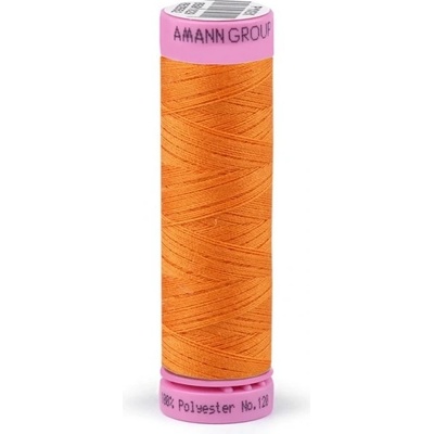 Polyesterové nitě návin 100 m Aspo Amann 0122 Orange Peel