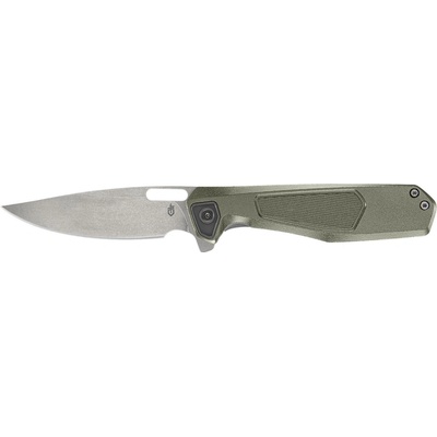 Minisada Clip point D2 Sage Green
