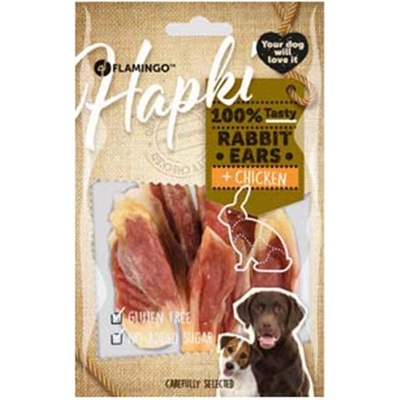 FLAMINGO Hapki Rabbit Ear Wrapped with Chicken 85 g