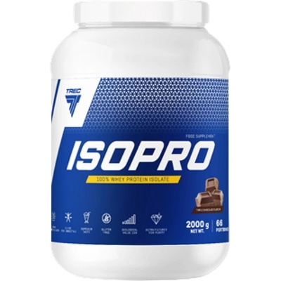 Trec Nutrition IsoPro | 100% Whey Protein Isolate [2000 грама] Троен Шоколад