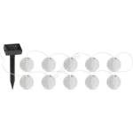 Garden of Eden LED соларен гирлянд 10xLED/1, 2V 300mAh 3, 7m IP44 студена бяла светлина (LC3268)