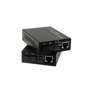 Security Professionals Медиа конвертор 10/100/1000 SC 1550nm 20km, вкл 5V 1A захранване (SP-MC1N-G0101-SMS15-SC20)