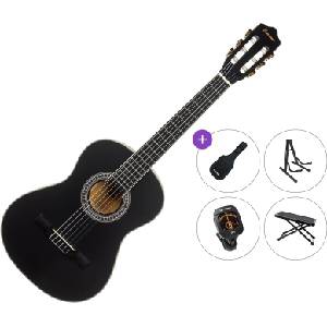 Pasadena PC-10-3/4 Premium SET Black Класическа китара с размер 3/4
