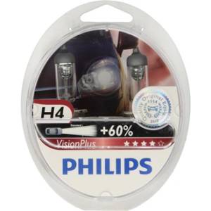 Philips Крушка, фар philips h4, 12v, 60/55w, 2 бр - Maslatabg - 34,46 лв