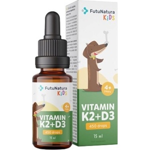 FutuNatura Kids Vitamin K2+D3 Drops - 15 мл