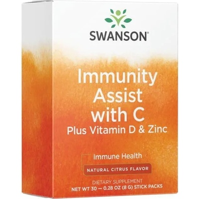 Immunity Assist with C, 30 пакетчета, Swanson