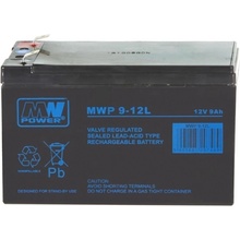 MW Power MWP 9-12L 12V 9Ah 114AGM12V9LL