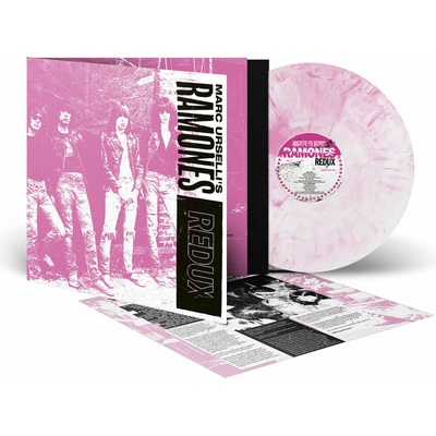 Various Artists - Marc Urselli's Ramones (Limited Edition) (Magenta/White Marbled Coloured) LP