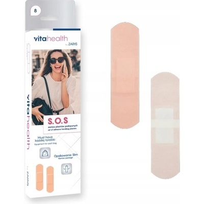 VitaHealth S.O.S. sada praktických náplastí do kabelky 8 ks