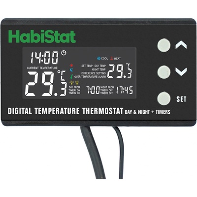 HabiStat Digital Temperature Thermostat den/noc