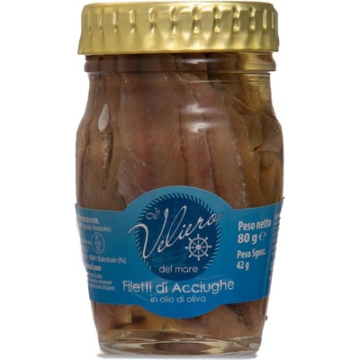 Veliero ančovičky v olivovom oleji 80 g