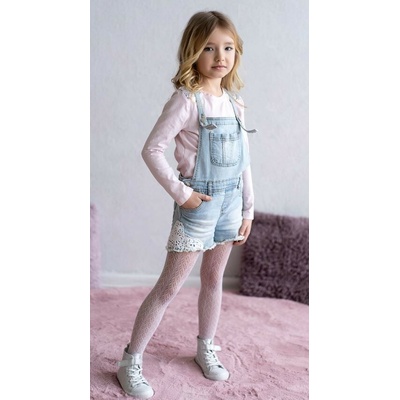 Knittex dívčí punčocháče OLIMPIA Bianco