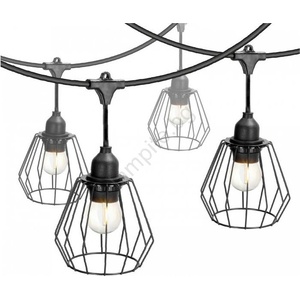 Kobi Външна декоративна верига CRETE 20xE27/230V 25m IP44 (KB0712)