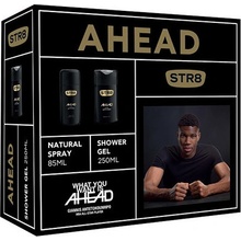 Str8 Ahead deospray 85 ml + sprchový gel 250 ml dárková sada