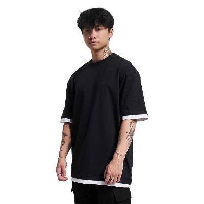 Тениска Def Visible Layer short sleeve T-shirt - Black (Black / White)