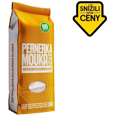 Pernerka Mouka bio špaldová celozrnná hladká 1000 g