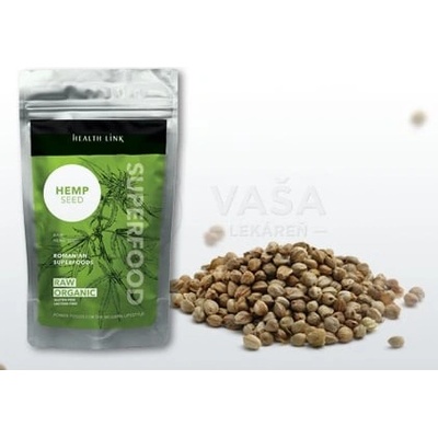 Health Link Konopné semienka Bio Raw 250 g