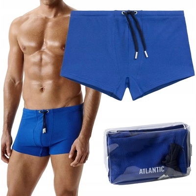 Atlantic pánske plavky boxerky KMS-320 modré