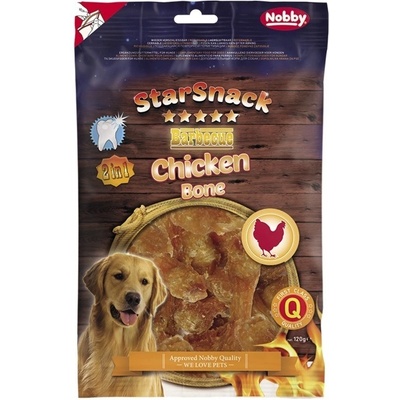 Nobby StarSnack BBQ Chicken Bone žuvačky 120 g