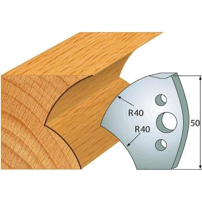 IGM profil 550 - pár nožů 50x4mm SP
