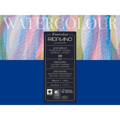 Fabriano Watercolour Cold Press 24x32 200g 20l