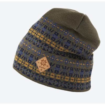 Kama pletená merino čepice A185 tmavě zelená – Zbozi.Blesk.cz