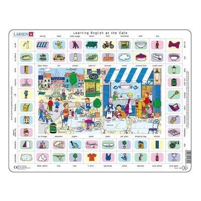 Larsen - Пъзел: Образователен - "Научи английски 2" - 70 части, голям